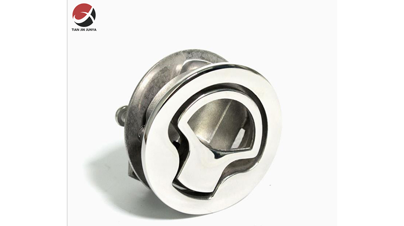 不鏽(xiu)鋼鎖體地(dì)闆扣 釣魚(yu)艇遊艇艙(cang)蓋甲闆拉(la)手