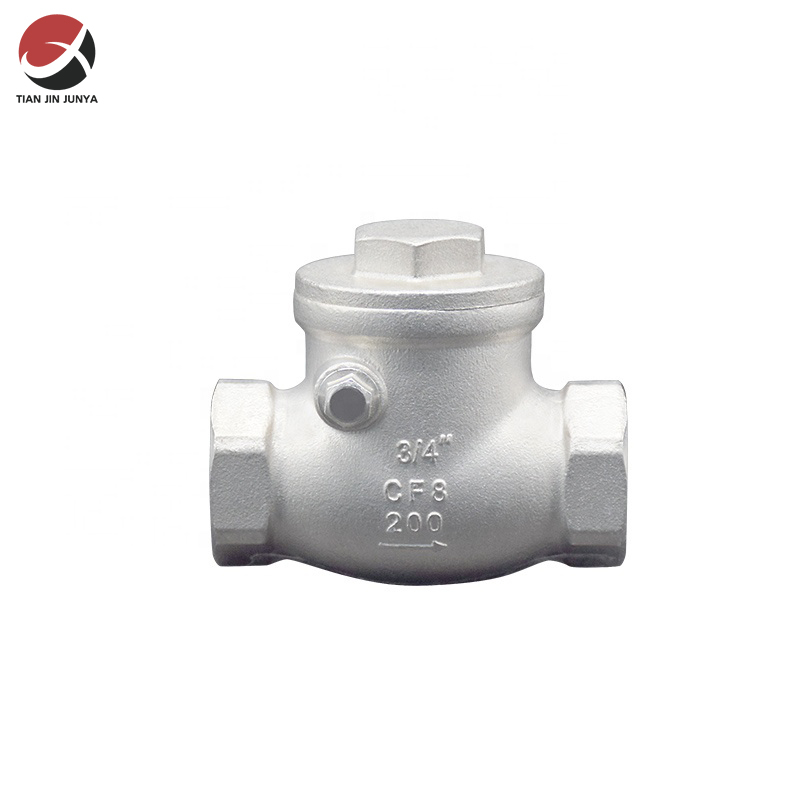 不鏽鋼(gāng)内螺紋卧式(shì)單向止回閥(fá)